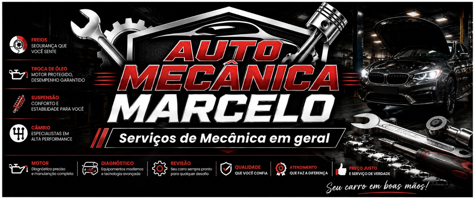 MECÂNICA MARCELO - PATROCINADOR OFICIAL